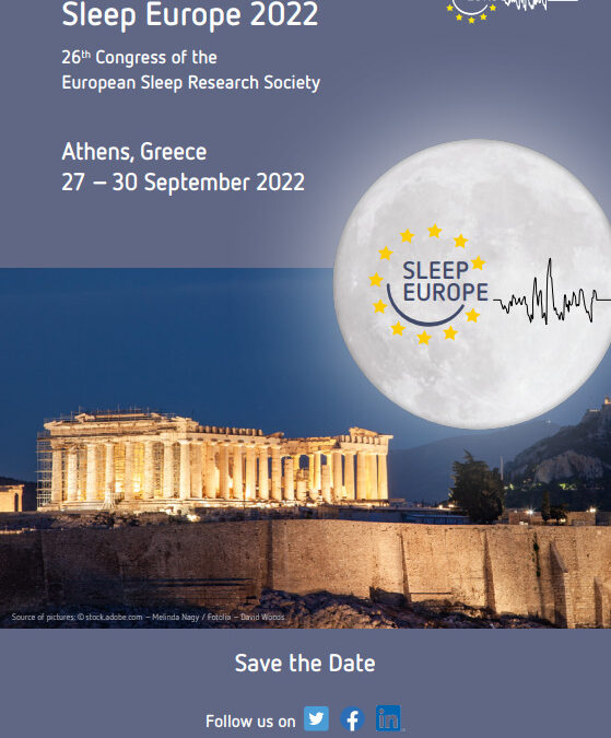 2022 EUROPEAN SLEEP RESEARCH SOCIETY CONGRESS